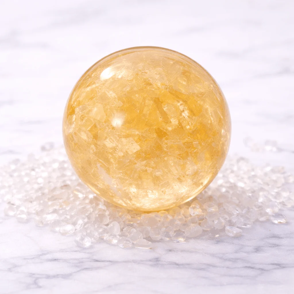 Citrine Sphere